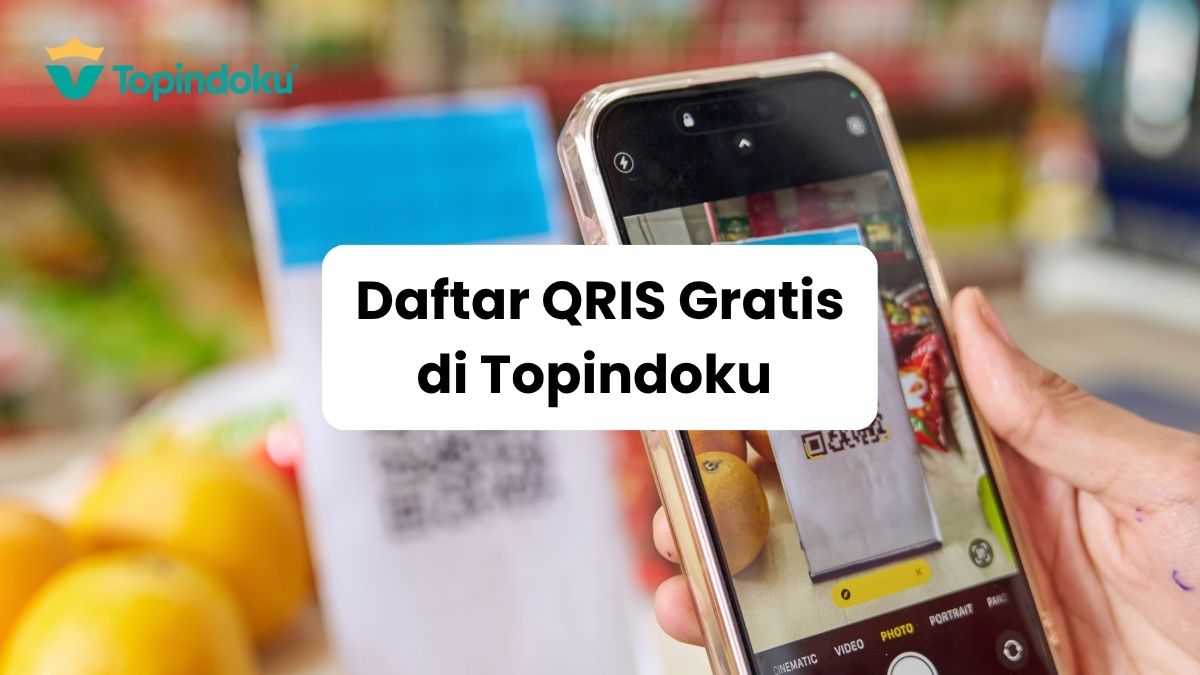 daftar QRIS gratis Topindoku